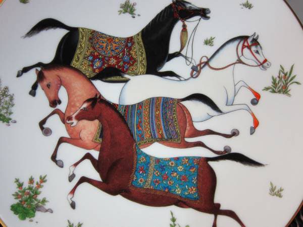 エルメス  お皿 馬の絵柄「シュヴァルドリアン」プレート