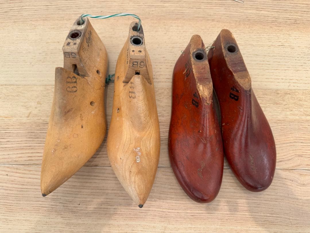 アンティーク　靴木型　2セット
