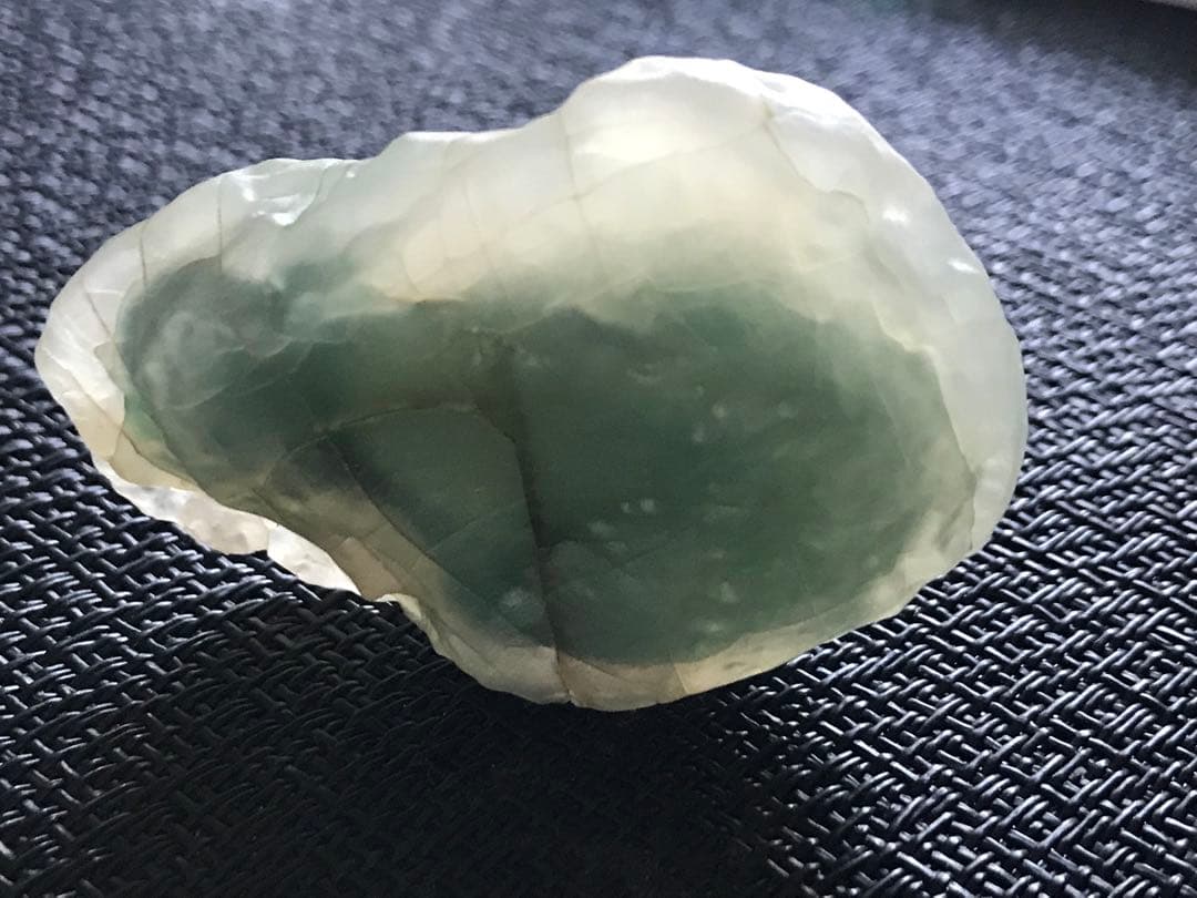 ゴビ石−1416 ゴビ瑪瑙　原石　緑