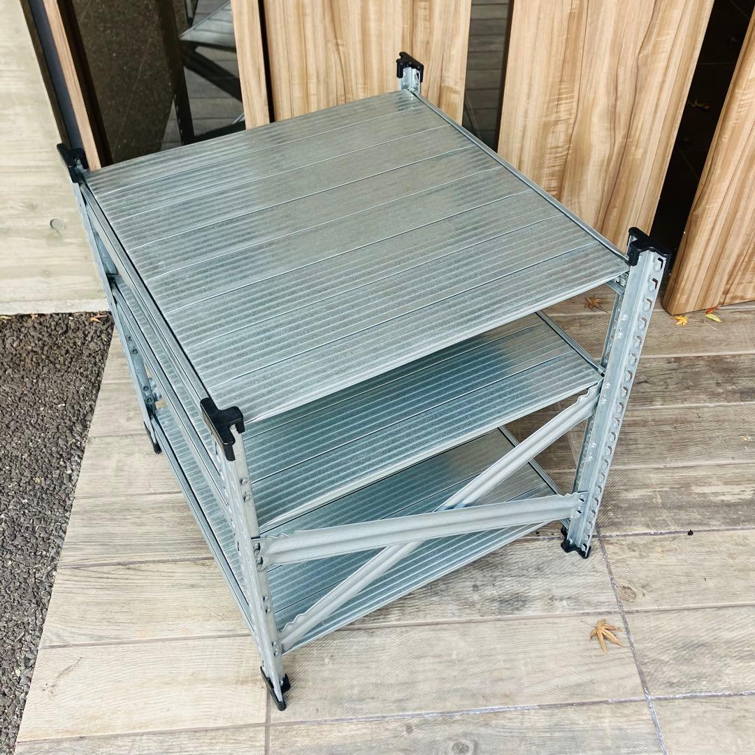 LSISTEM MS663d6 3段メタルラック 収納　メタルシステム