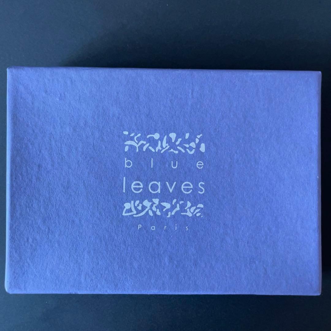 blue leaves 植物モチーフ スプーン5本セット　マットシルバー