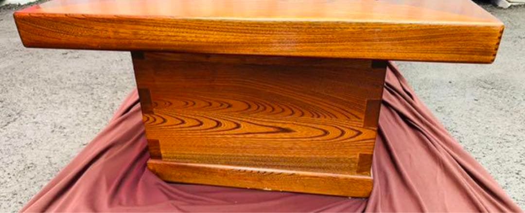 日本製／国産高級ケヤキ材／贅沢火鉢■材質：欅無垢 ／摺り漆／欅無垢 ／摺り漆