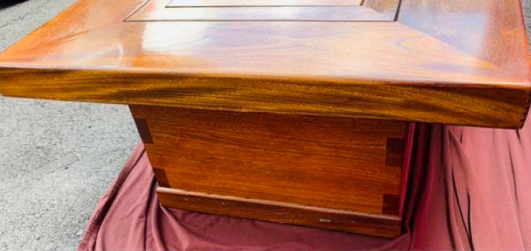 日本製／国産高級ケヤキ材／贅沢火鉢■材質：欅無垢 ／摺り漆／欅無垢 ／摺り漆