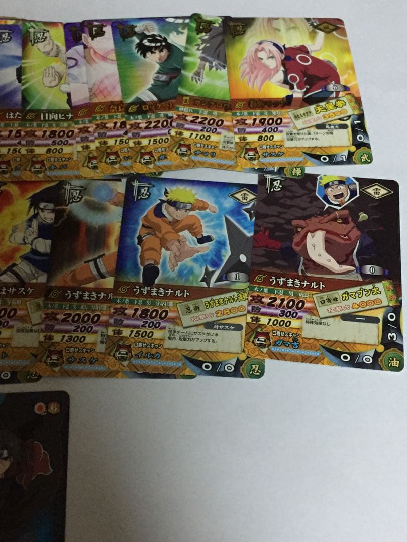 NARUTOナルトデータカードダス まとめ売り - メルカリ