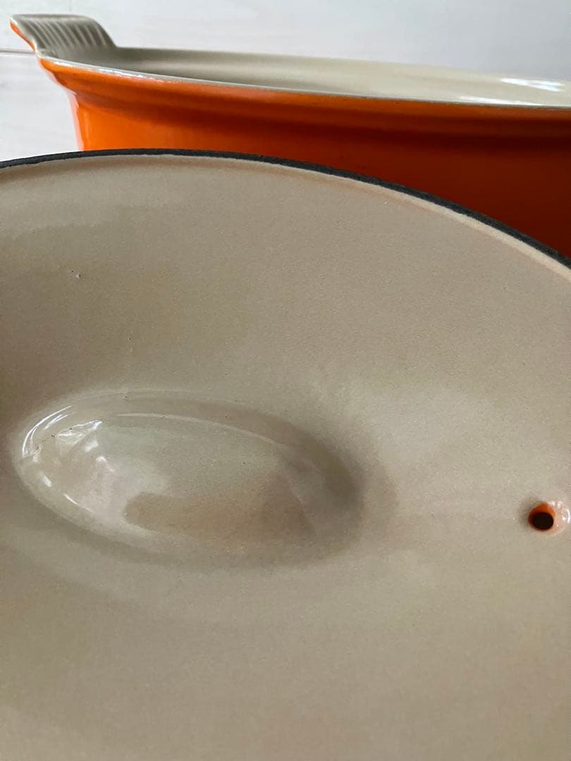 ル・クルーゼ LE CREUSET テリーヌオーバル 26 オレンジ