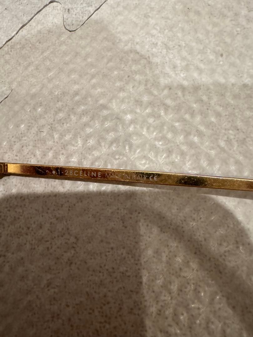 CELINEキャットアイスタイル メガネ(度あり)