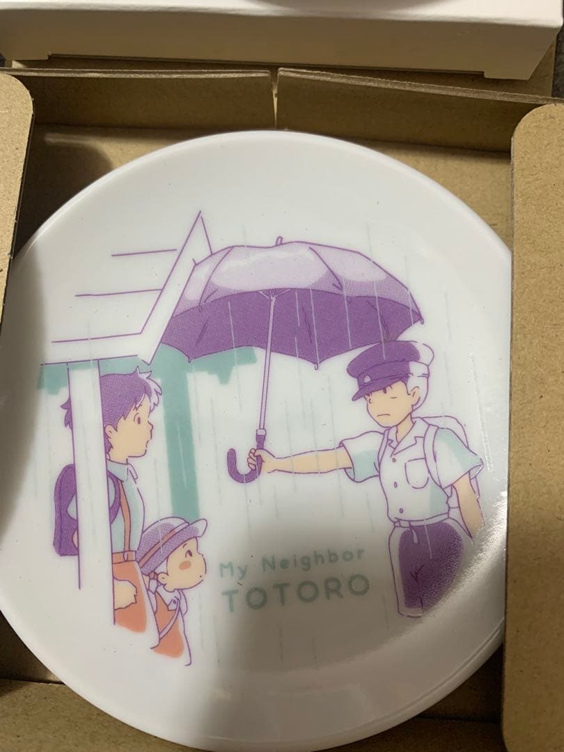 となりのトトロ 小皿 ノベルティ 7枚セット