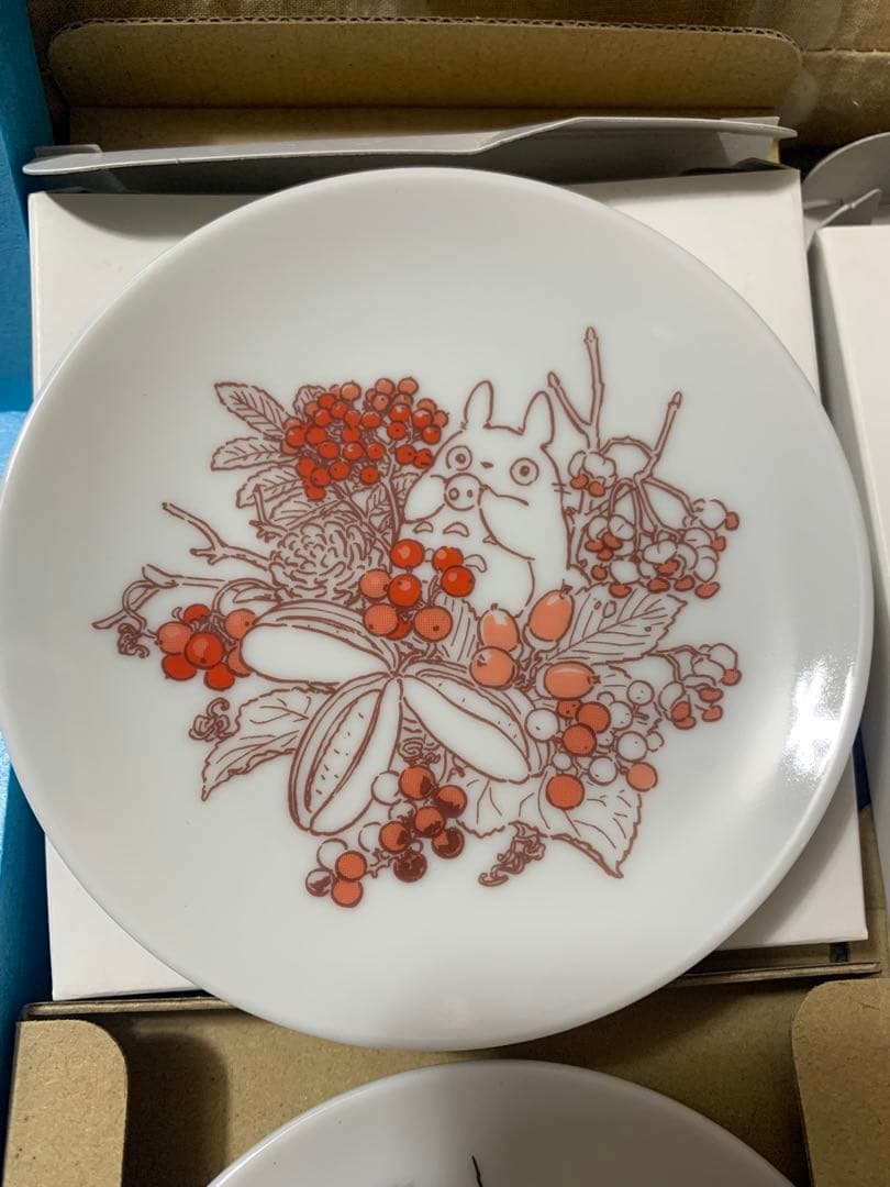 となりのトトロ 小皿 ノベルティ 7枚セット