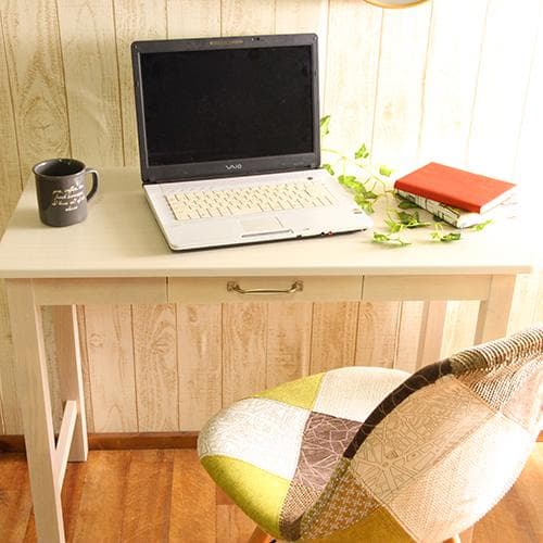 《新品・送料無料》デスク マンチェスター ホワイトウォッシュ