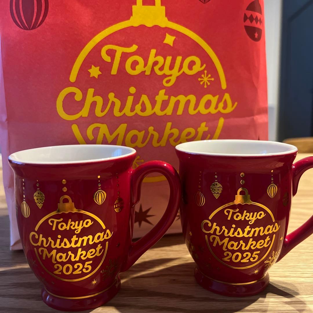 東京クリスマスマーケット2025 マグカップ 2個セット - メルカリ