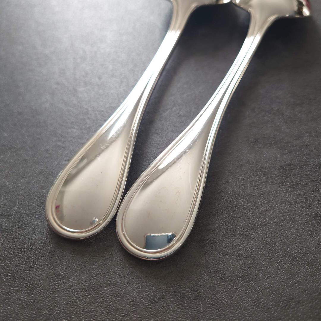 美品 クリストフル アルビ テーブルスプーン 2点