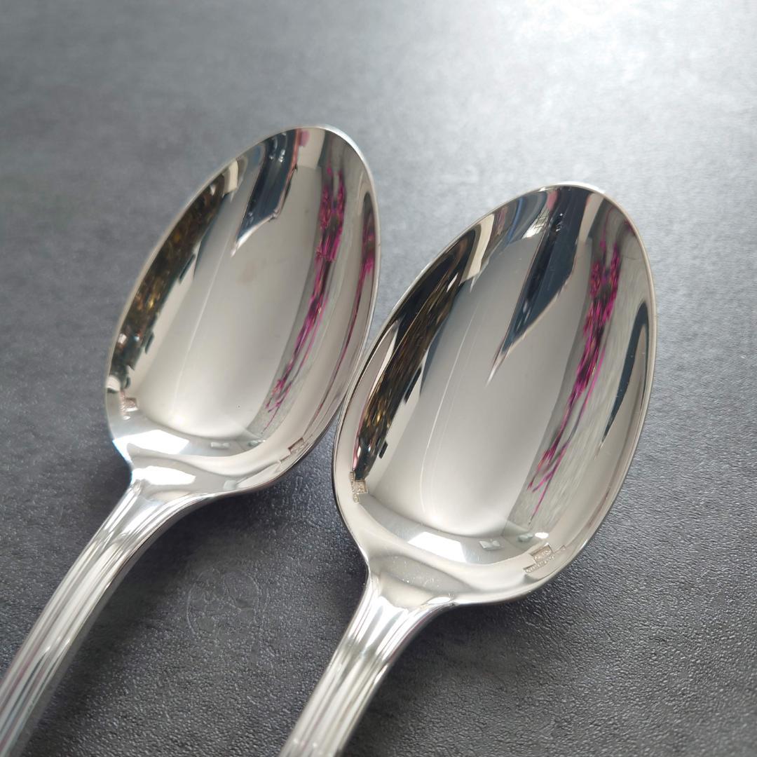 美品 クリストフル アルビ テーブルスプーン 2点