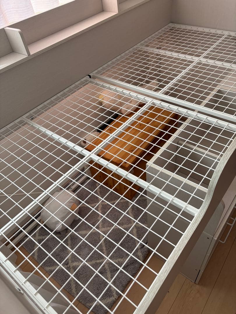 ニトリ　ホワイトロフトベッド