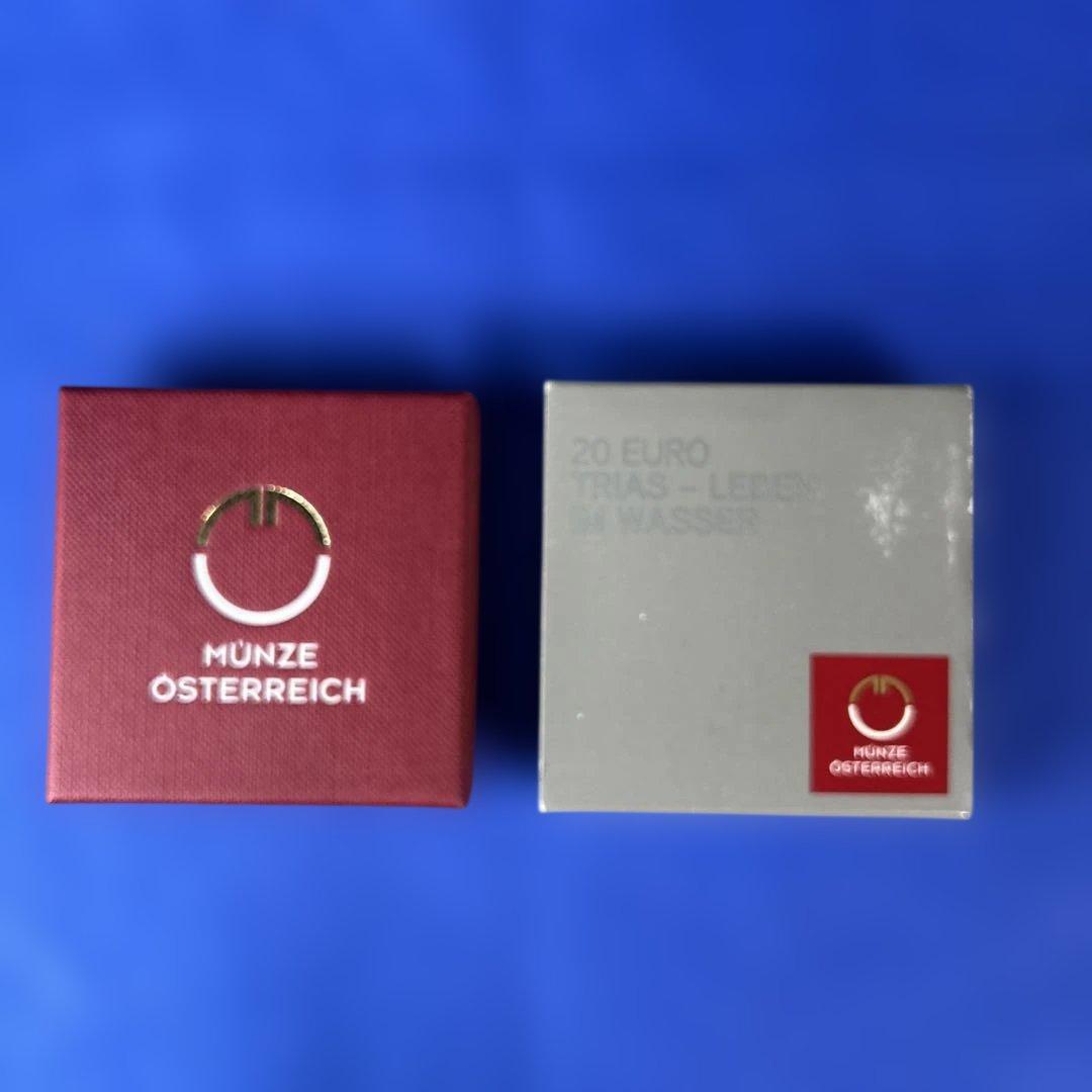 オーストリア造幣局 2013年 三畳紀の水中生命 銀貨 プルーフ - メルカリ