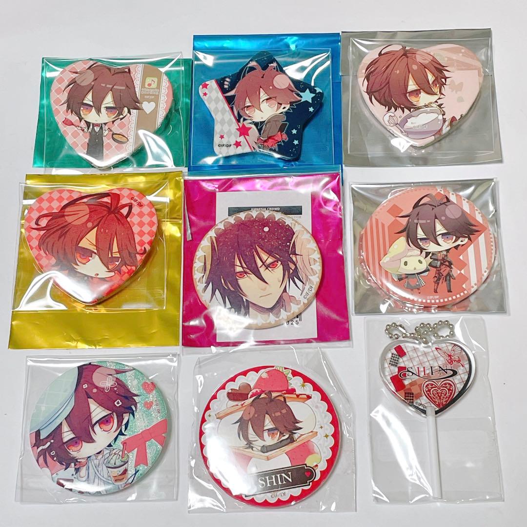 AMNESIA シン 缶バッジ ストラップ アムネシア ゲーム・おもちゃ