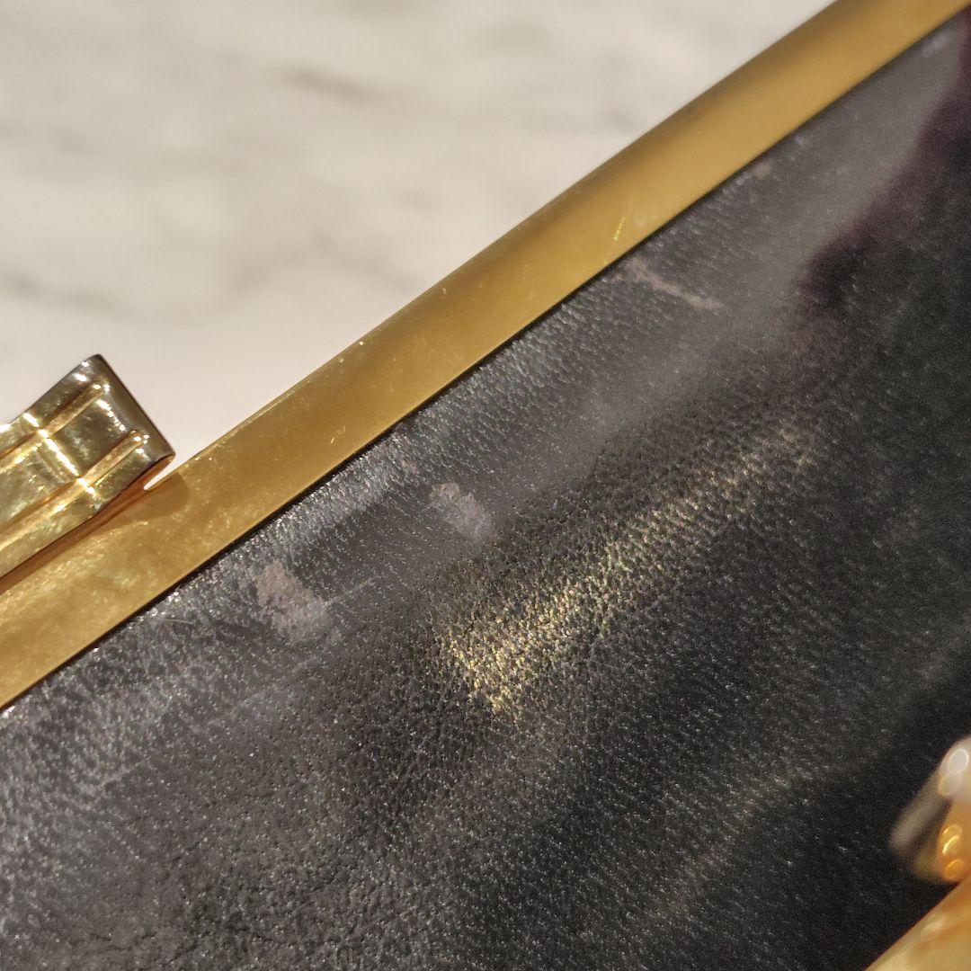 G.PARAPIN　パラピニ　がま口　財布　本クロコ　クロコダイル　パラピーニ