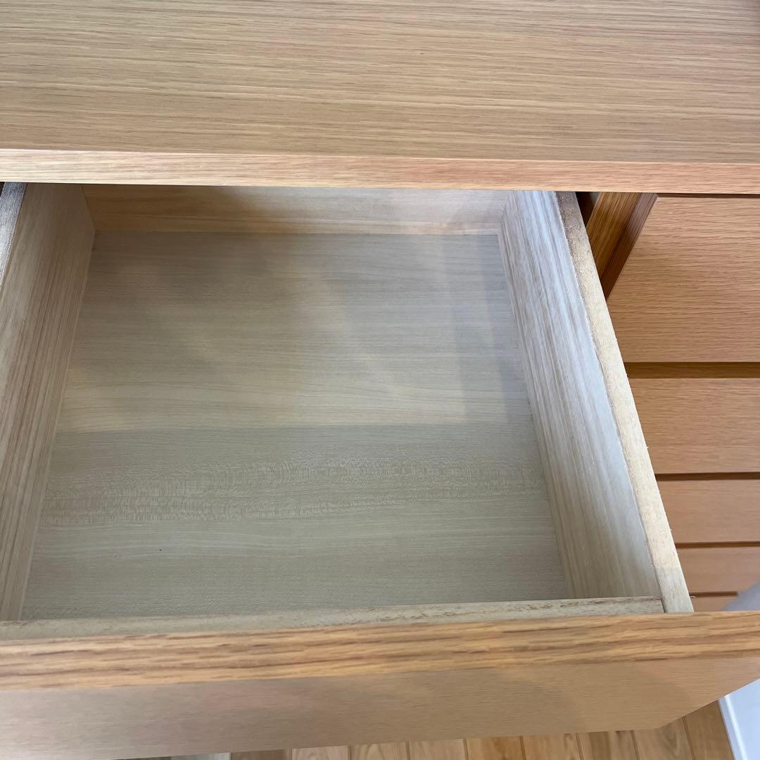 GMGK64○神戸家具 洋家具 6段チェスト 整理タンス 収納家具 彫刻 オー