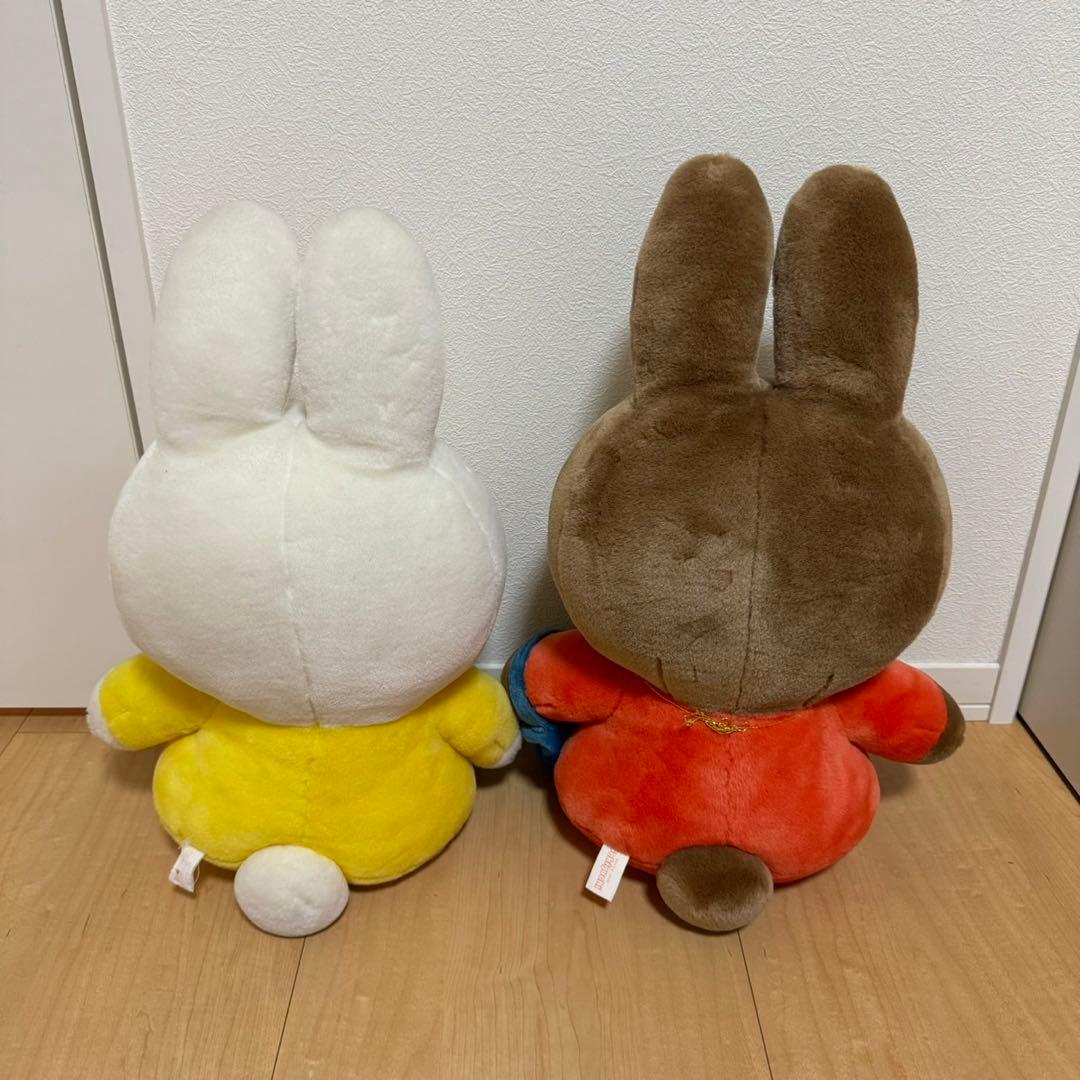 ミッフィー メラニー L ぬいぐるみ BIG 公式 セキグチ ms - メルカリ
