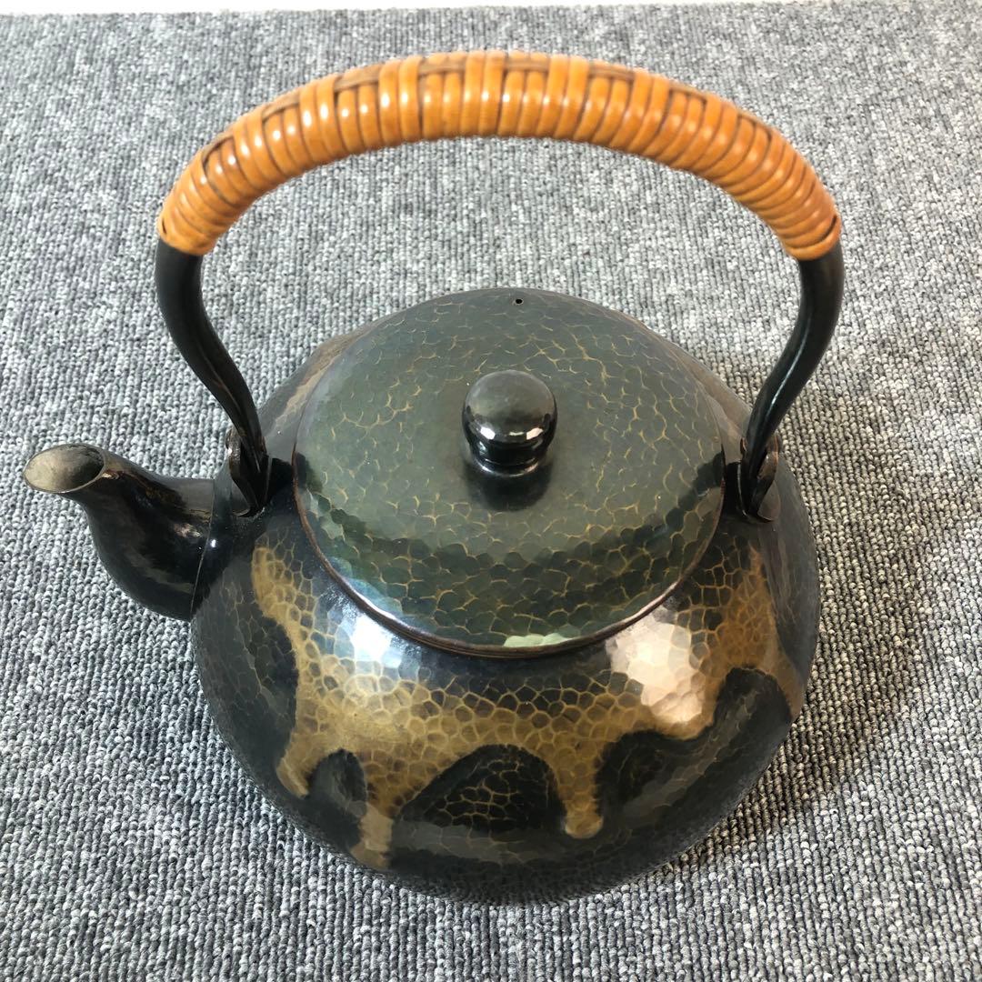 玉川堂 鎚起銅器 薬缶 湯沸かし やかん - メルカリ