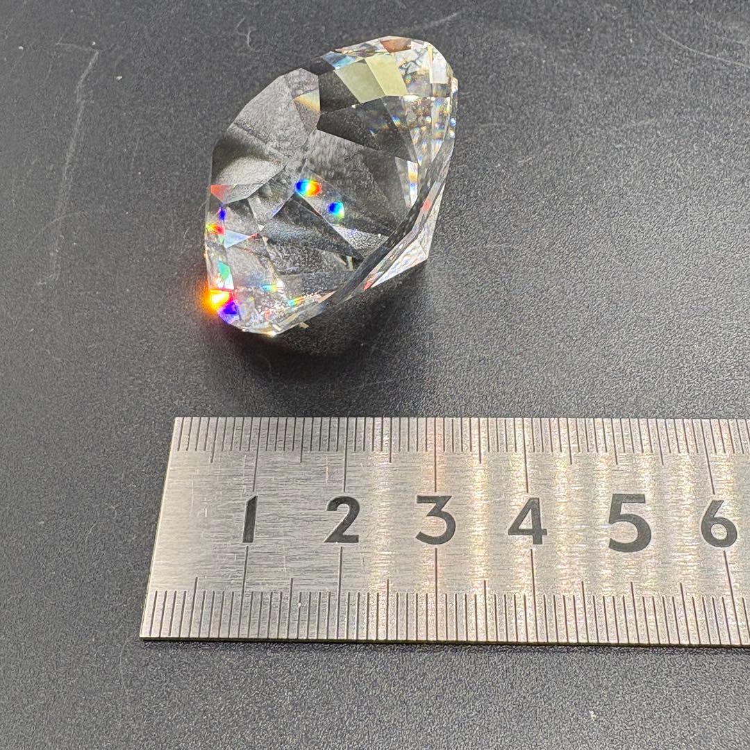 箱付き　スワロフスキー クリスタル　オブジェ　置物　ダイヤモンド型　NO.178