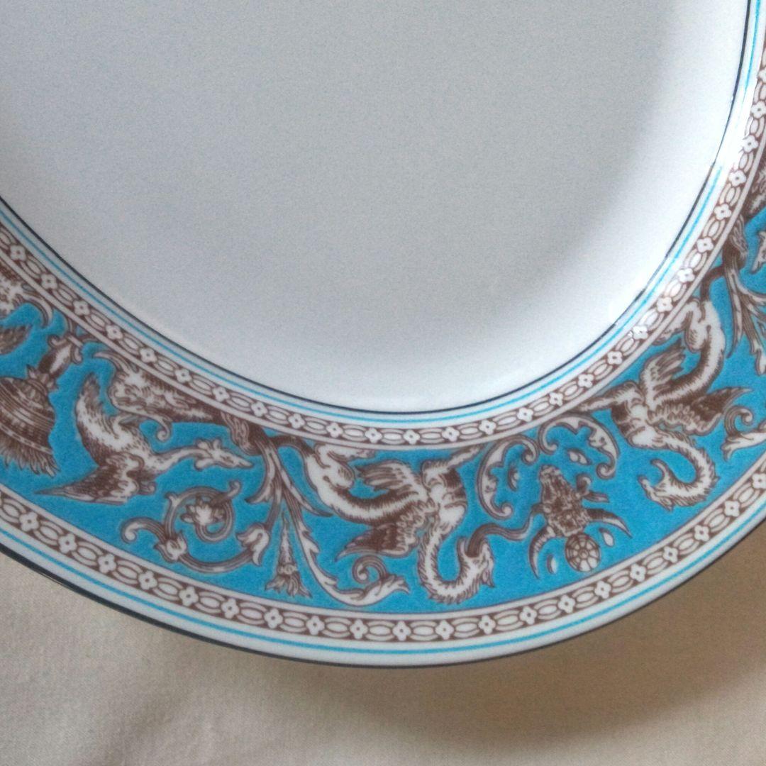 ウェッジウッド・フロレンティーンターコイズ・オーバルプレート大&27