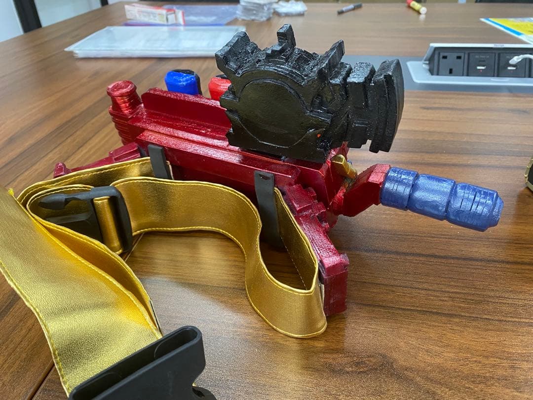 仮面ライダーエボル ブラックホールフォーム マスクと無稼働ベルト