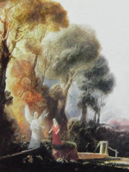 Hヒッチコック、トビアスと天使、超希少額装用画版、新品額装付