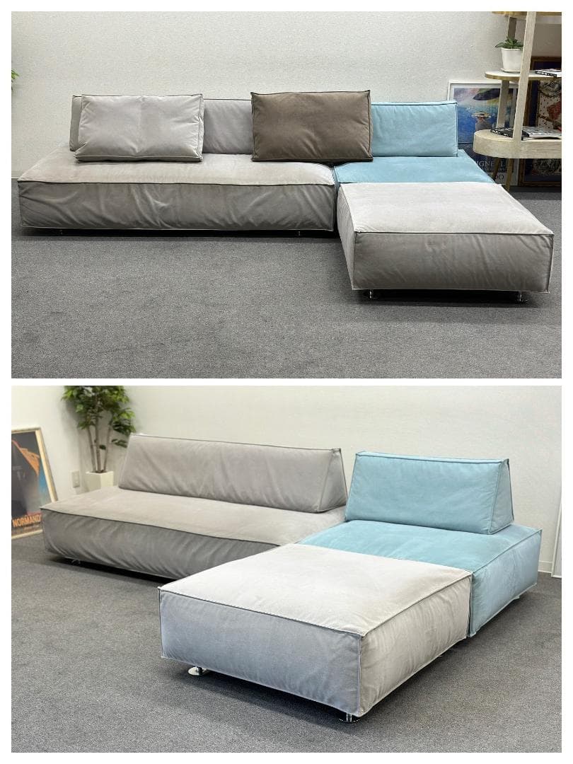 センプレ■ソフトキューブソファ　SO-11　定価約100万円　シンプル　モダン