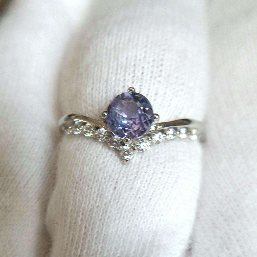 0.58ct タンザナイト リング