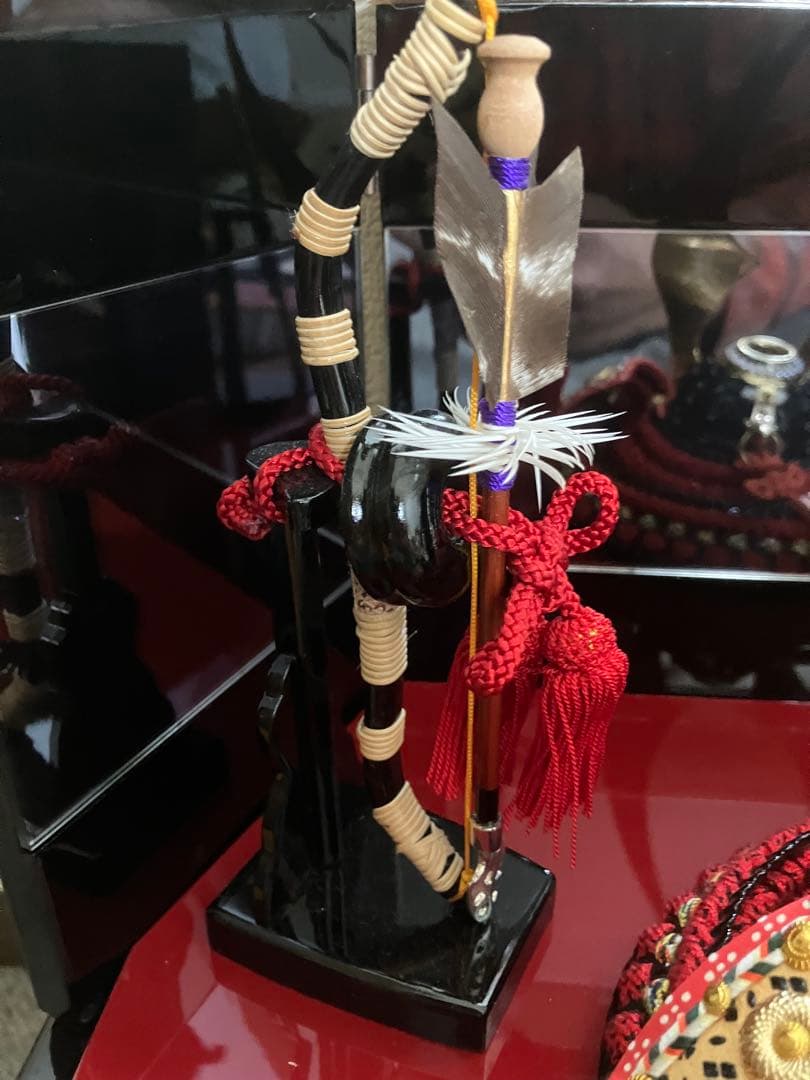 五月人形 兜と矢の飾り