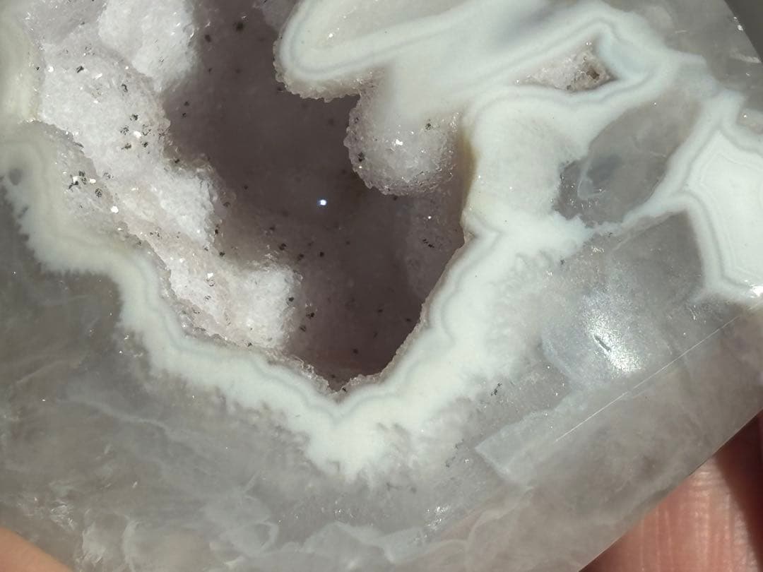 《ピンクドゥルージー ＊アゲートジオード×トーチ》