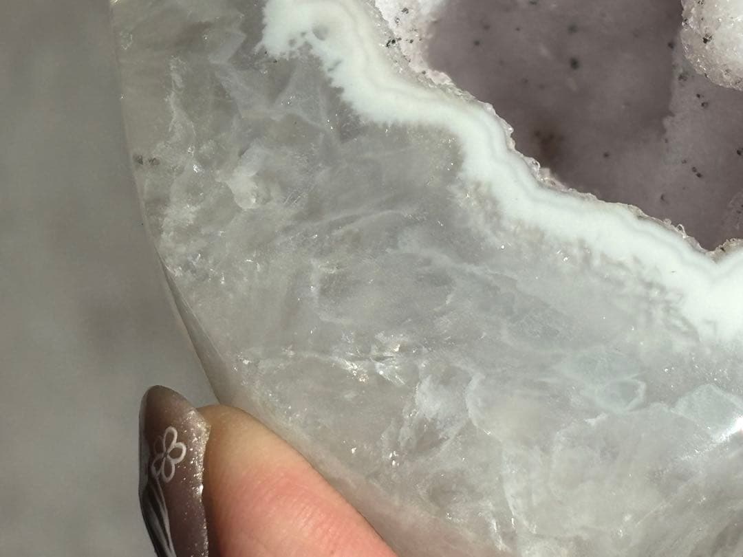 《ピンクドゥルージー ＊アゲートジオード×トーチ》