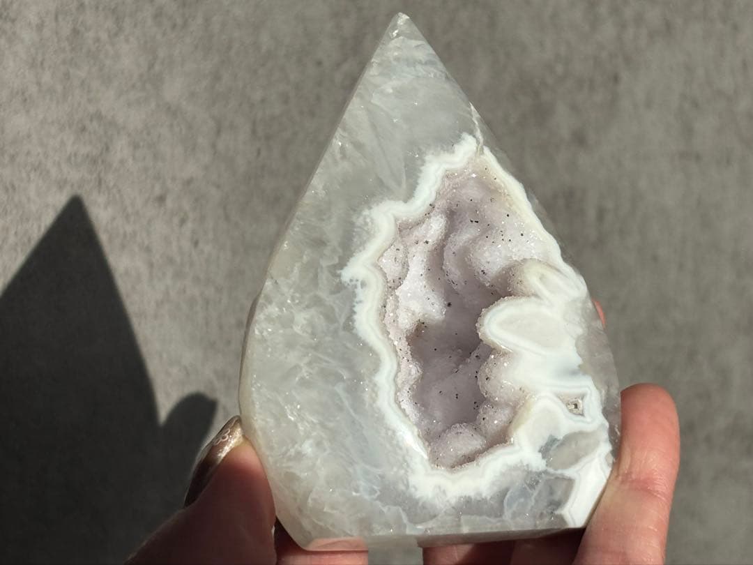 《ピンクドゥルージー ＊アゲートジオード×トーチ》