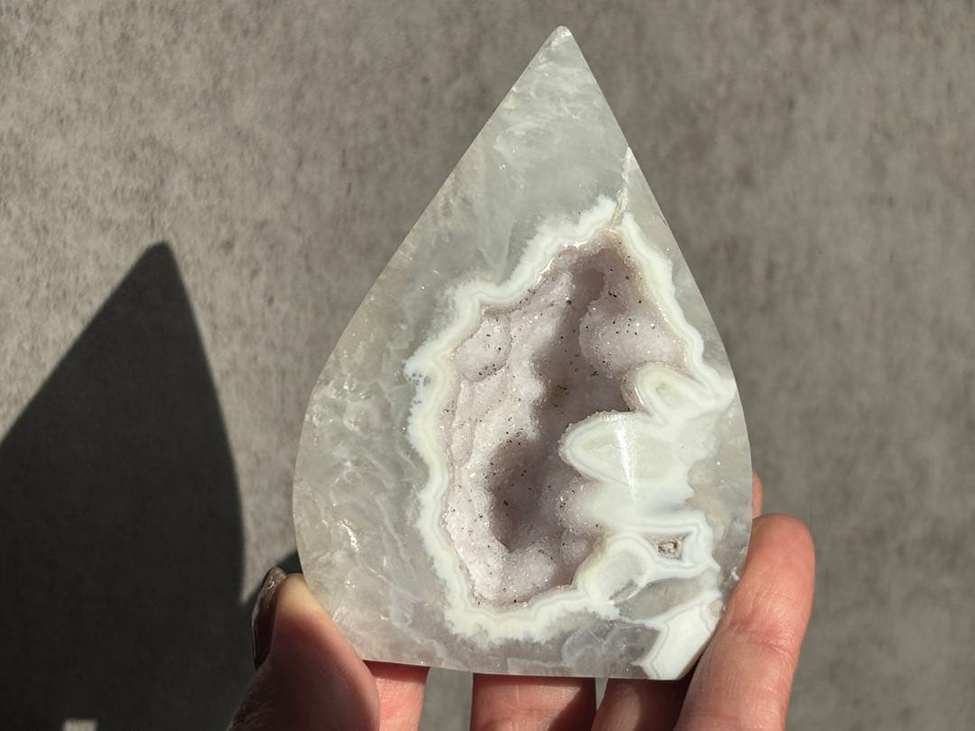 《ピンクドゥルージー ＊アゲートジオード×トーチ》