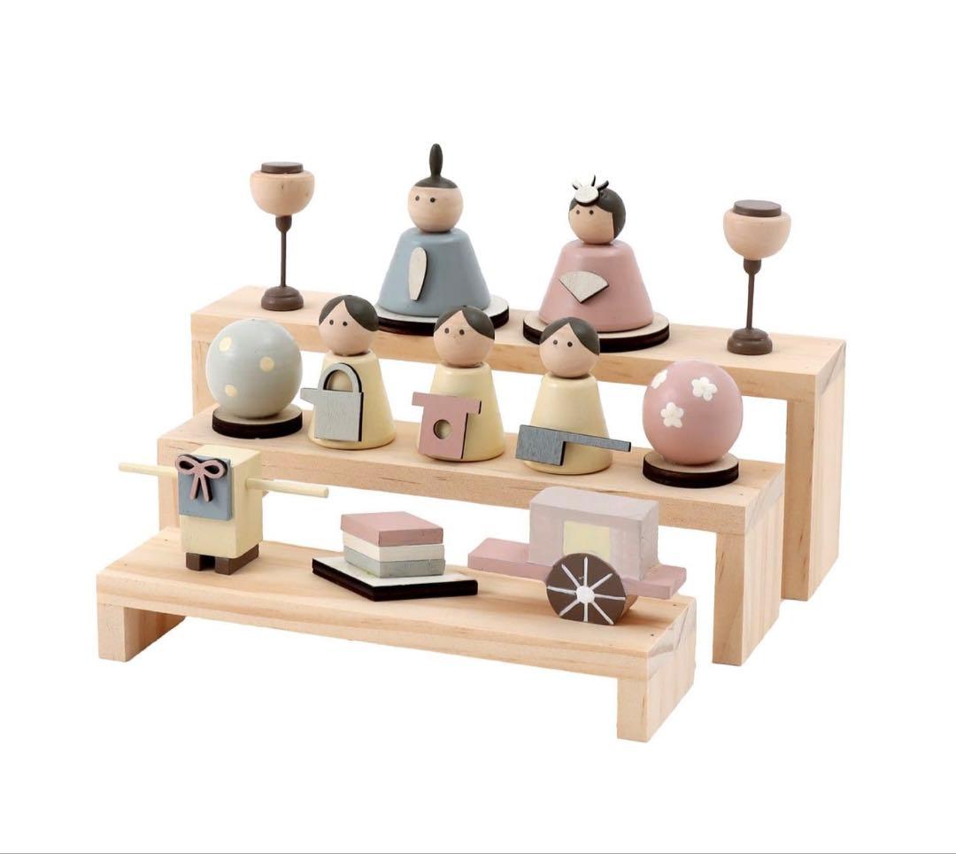 サリュ 完売品 入手困難 収納できる雛人形セット ひなまつり ひな人形