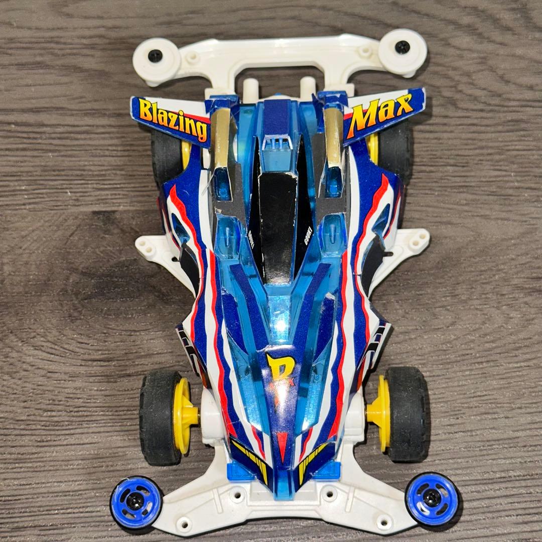G10157]ミニ四駆 ブレイジングマックス クリヤー ブルー タミヤ - メルカリ
