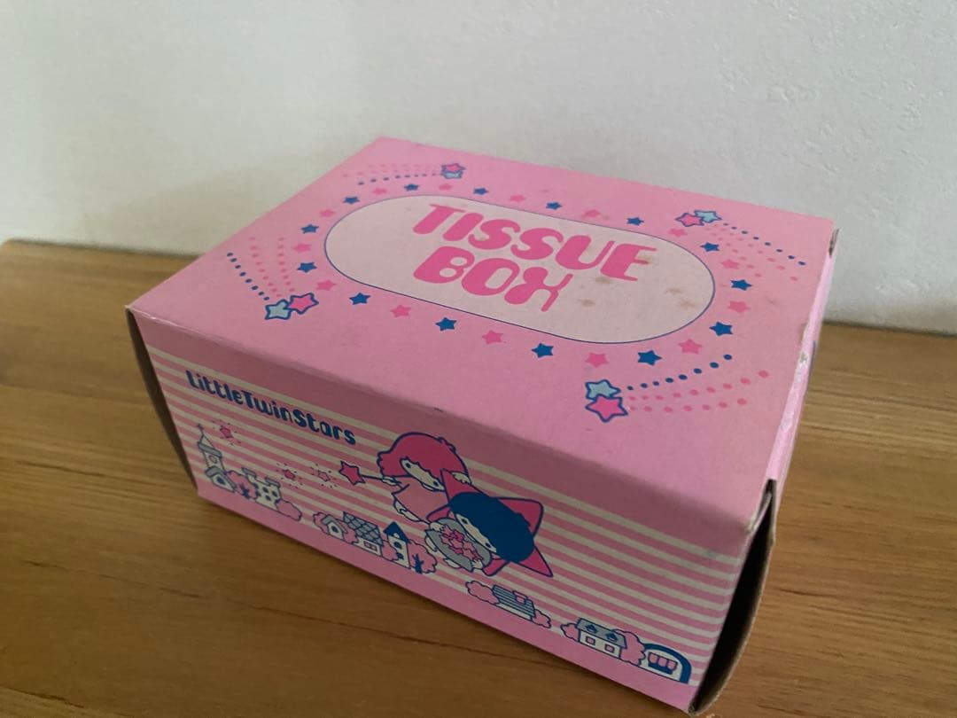 レトロ サンリオ キキララ ティッシュケース ティッシュボックス 1976