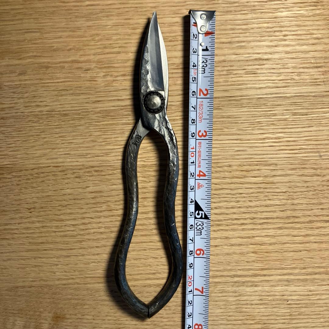 安広切箸キリバシ植木鋏庭師鋏鎚目