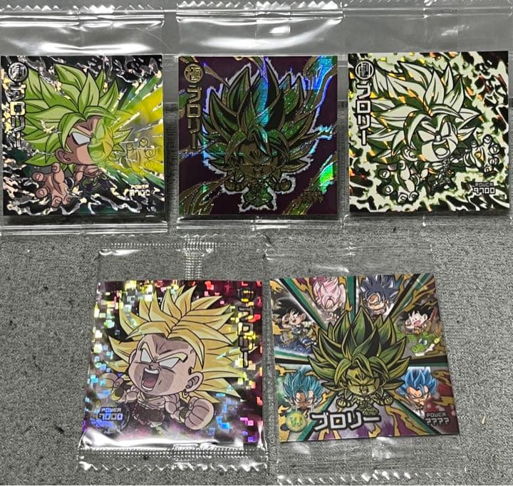 ドラゴンボール ウエハース ブロリー SEC MR VR さん家祭り シール