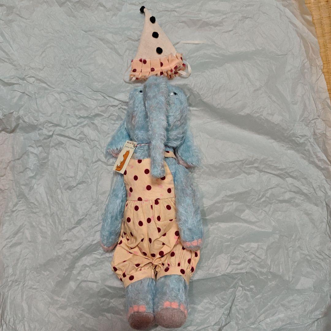 大国早苗さん ぬいぐるみ テディベア アーティストベア ゾウ