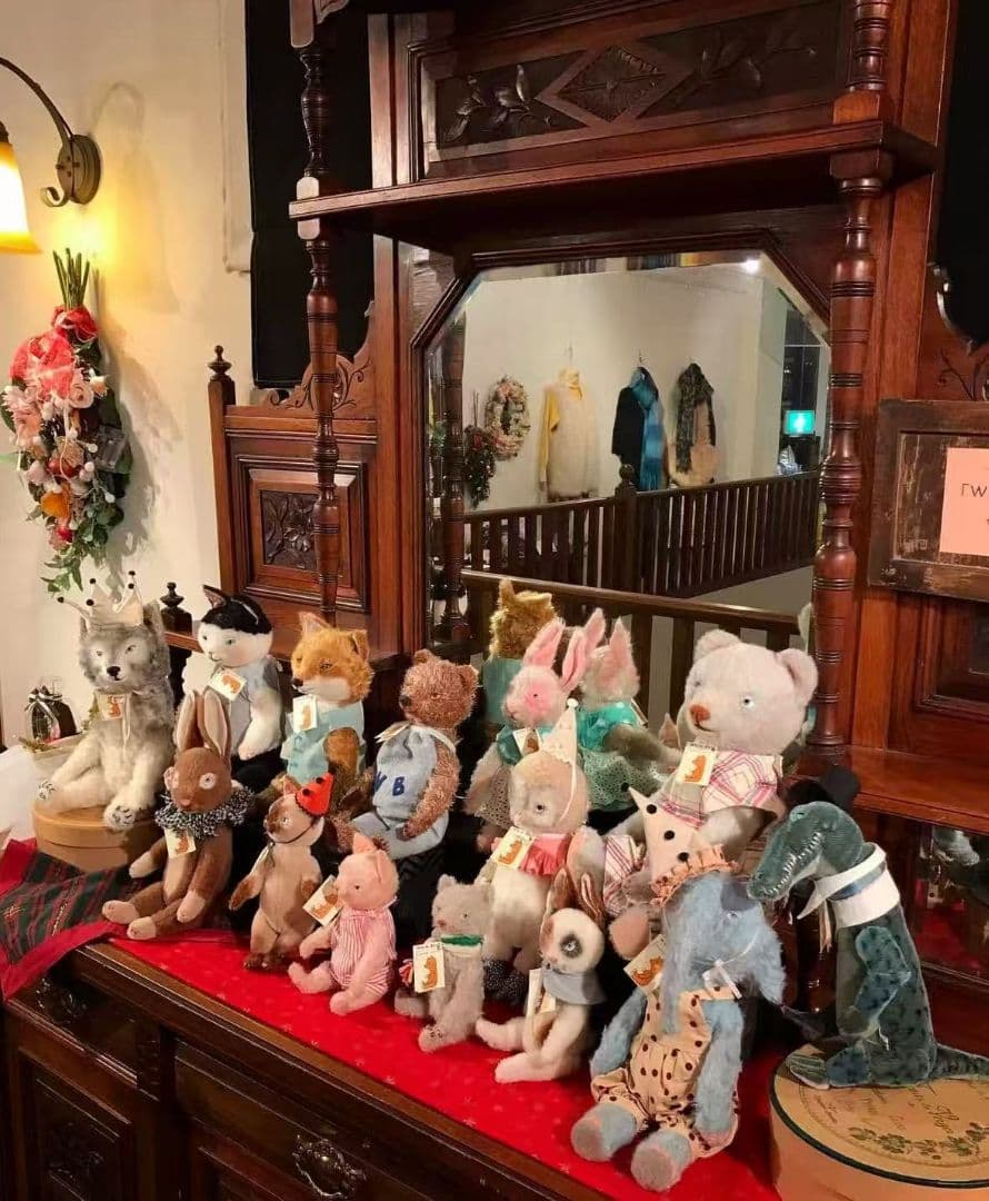 大国早苗さん ぬいぐるみ テディベア アーティストベア ゾウ