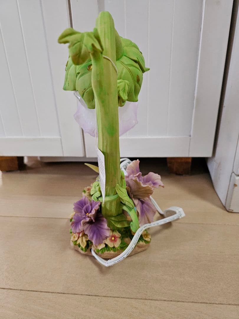 ティンカーベル　ランプ　ライト　ディズニー　置物　フラワー　花　レア　フェアリー