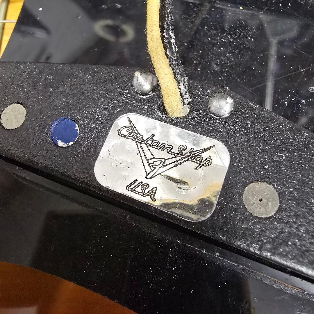 ジ*グ様 カスタマイズエレキギター FERNANDESプレート fenderピッ