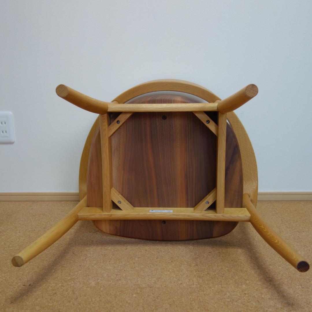 HIDAクレセントアームチェア②メーカー保証 中SG262A　OWA希少ツートン