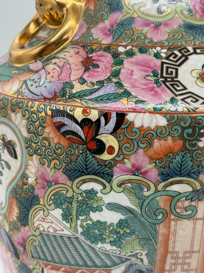 中国 粉彩 人物紋大瓶 大清乾隆年製銘 送料込み250609 - メルカリ