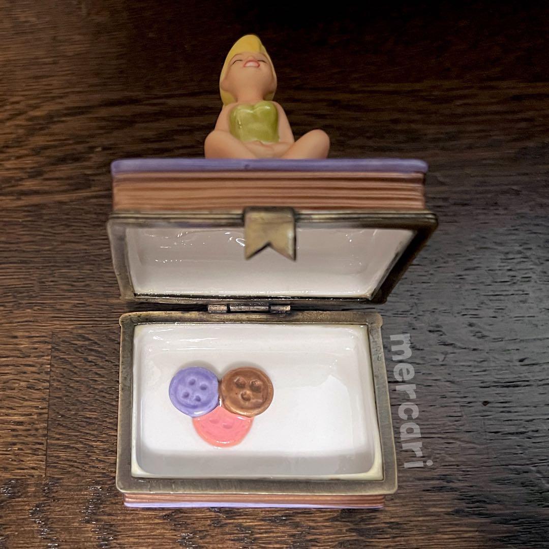 Disney 75Years Tinkerbell フィギュア ヒンジボックス