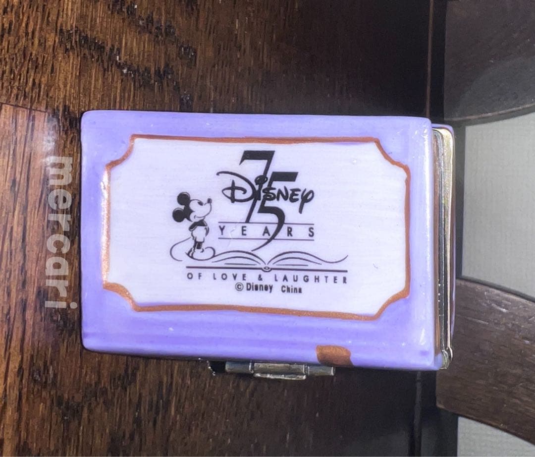 Disney 75Years Tinkerbell フィギュア ヒンジボックス