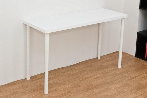 【新品・送料無料】フリーテーブル　120cm幅　奥行き45cm　BK/WH