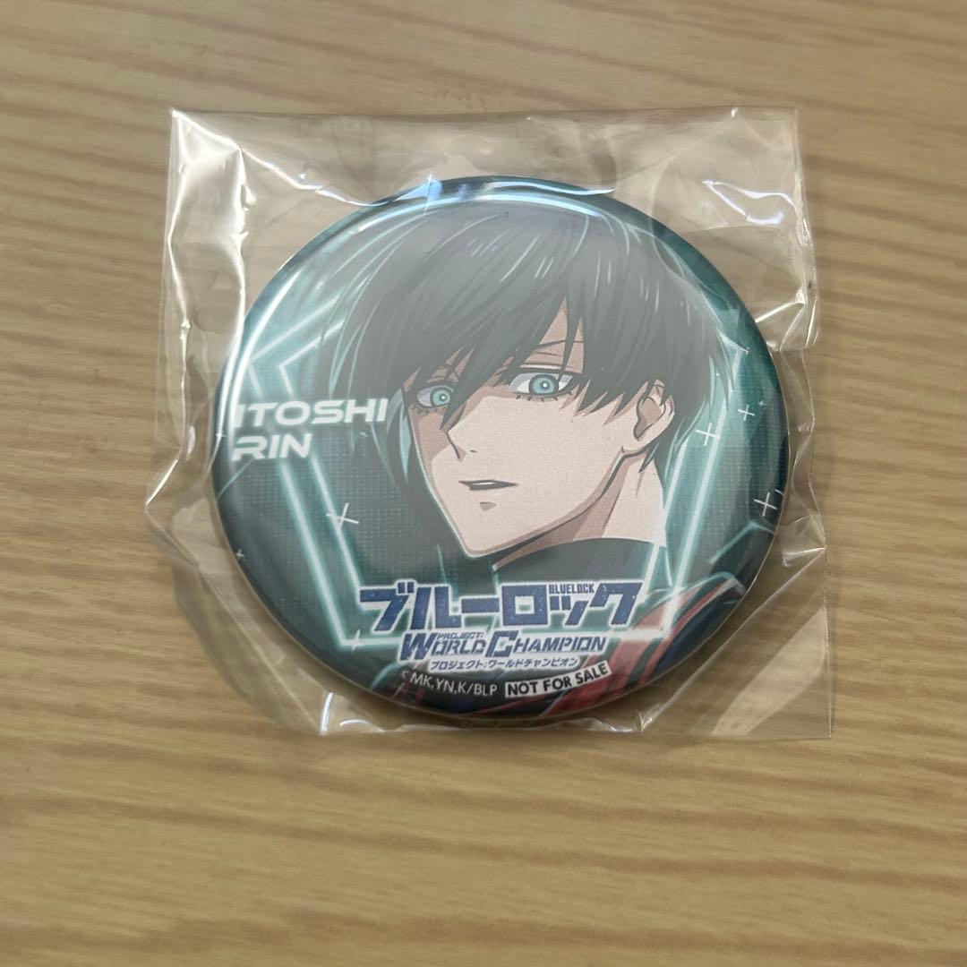 新品未使用】【未開封】ブルーロック 糸師凛 pwc 当選 缶バッジ - メルカリ