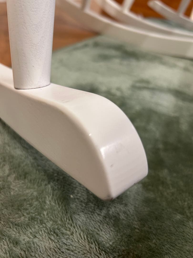 FDBモブラー デンマークデザイン J52G ロッキングチェア ホワイト ①